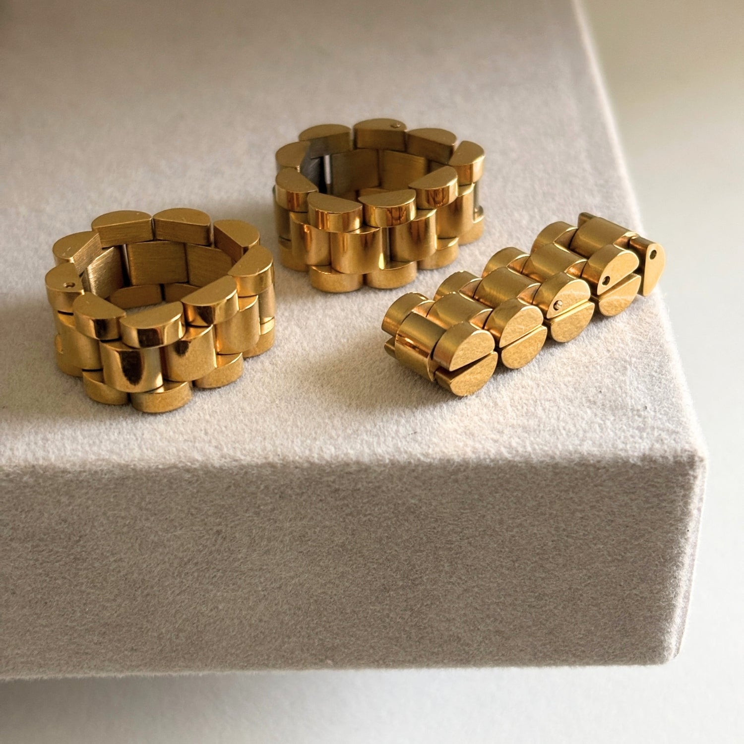 Signature Watch Band Ring