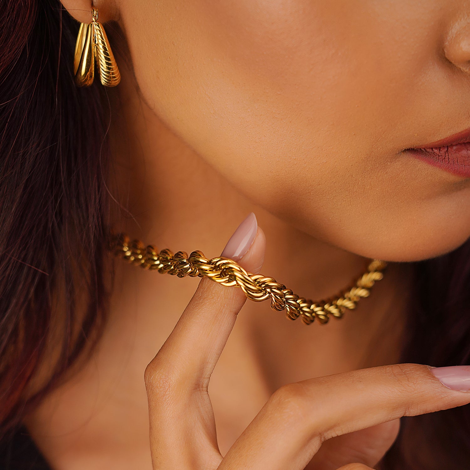 Chunky Twisted Rope Chain