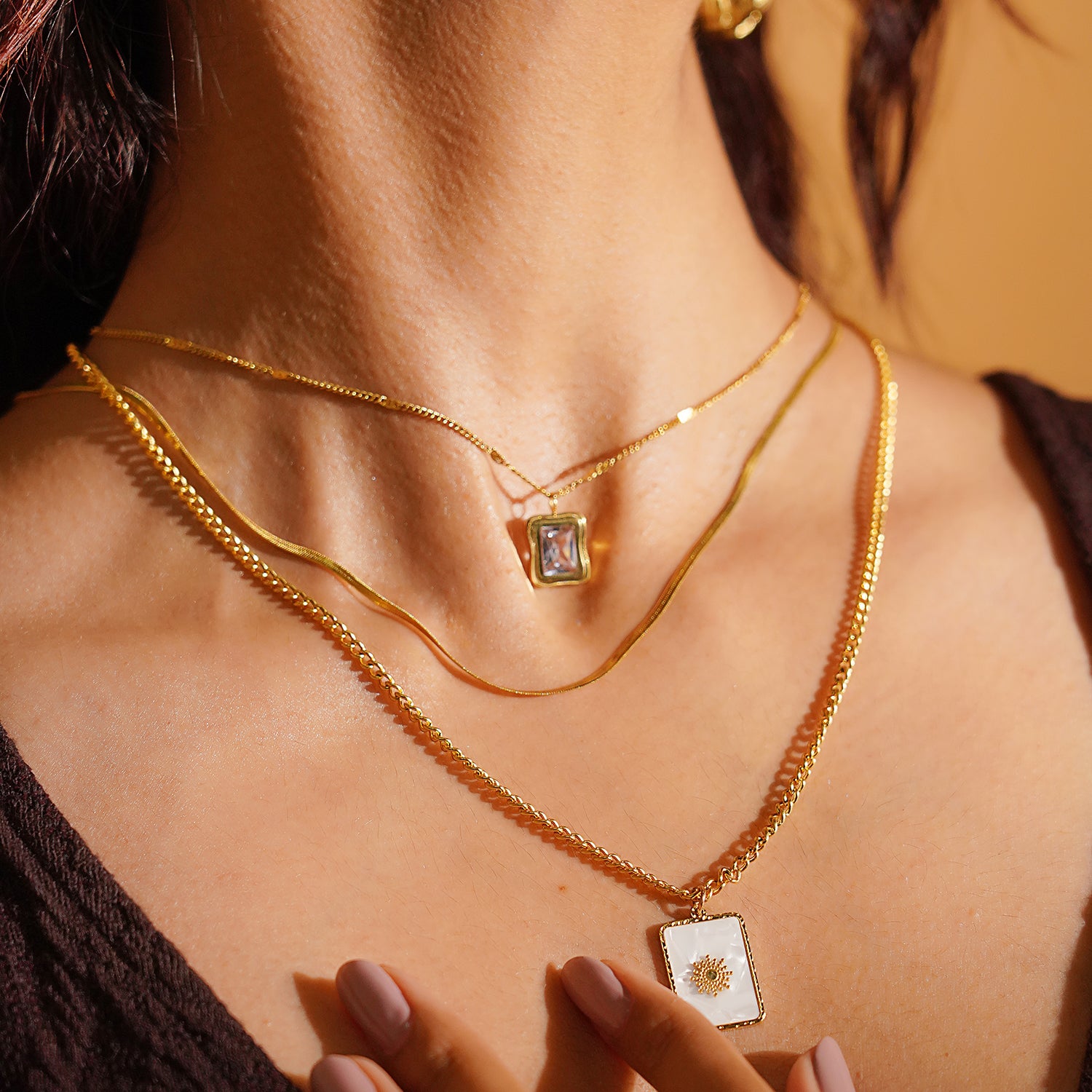 Crystal White Radiance Necklace