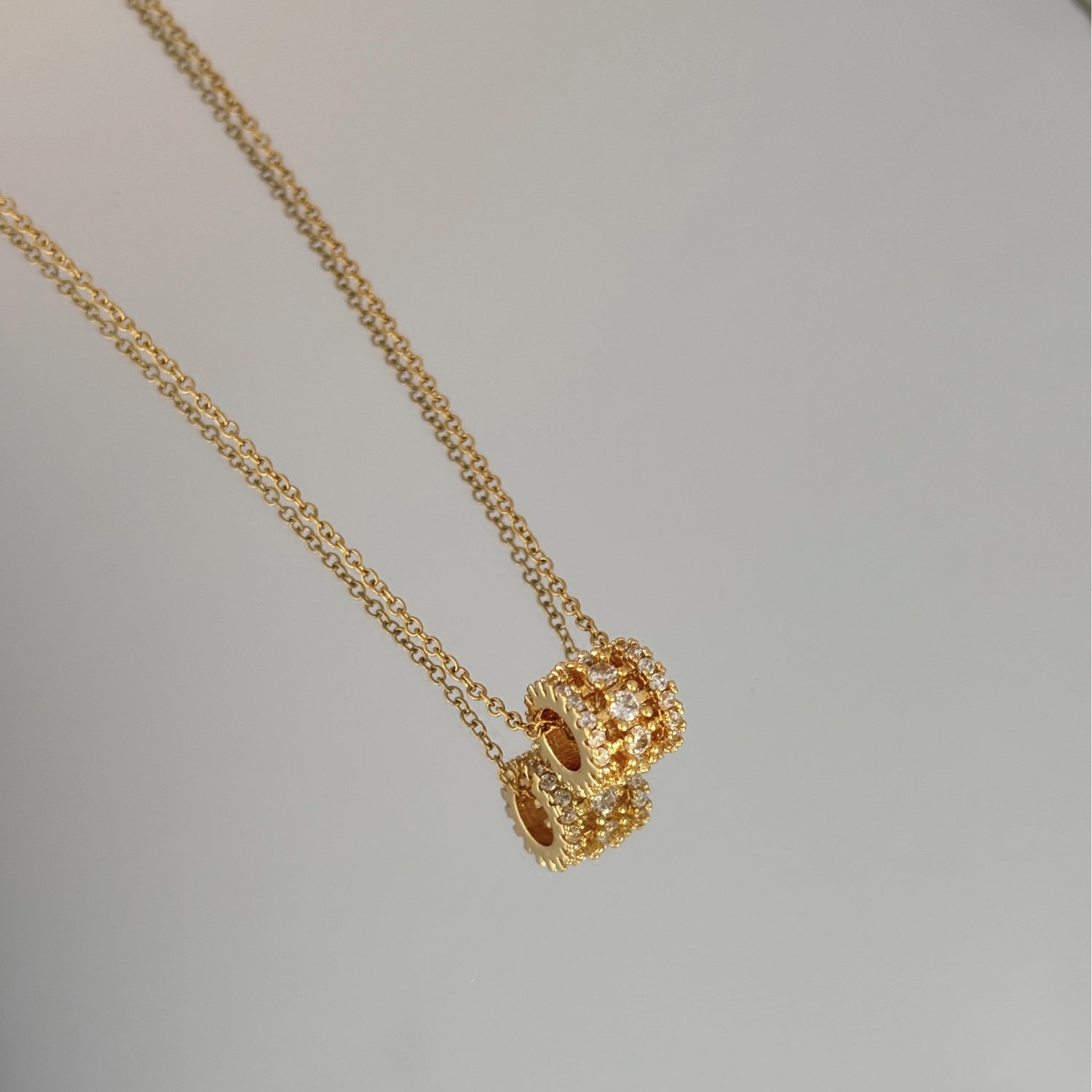 Halo Pendant Necklace