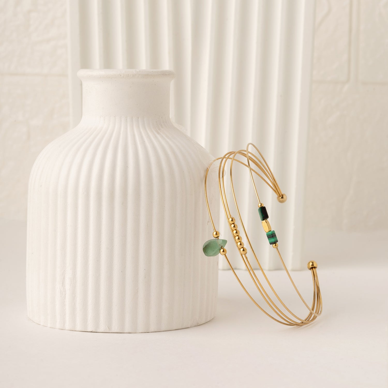 Intertwined Gem Cuff
