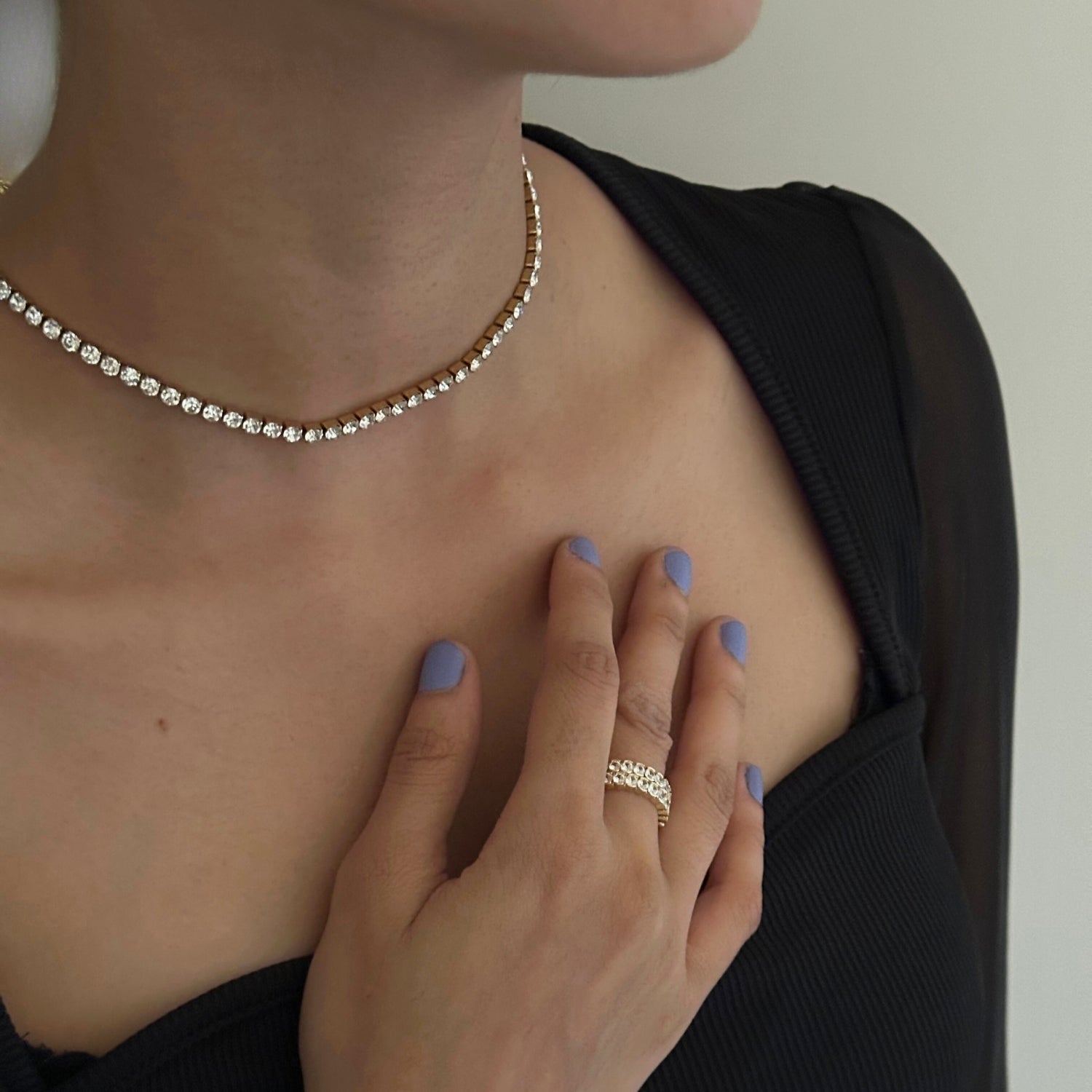 Mia Tennis Necklace