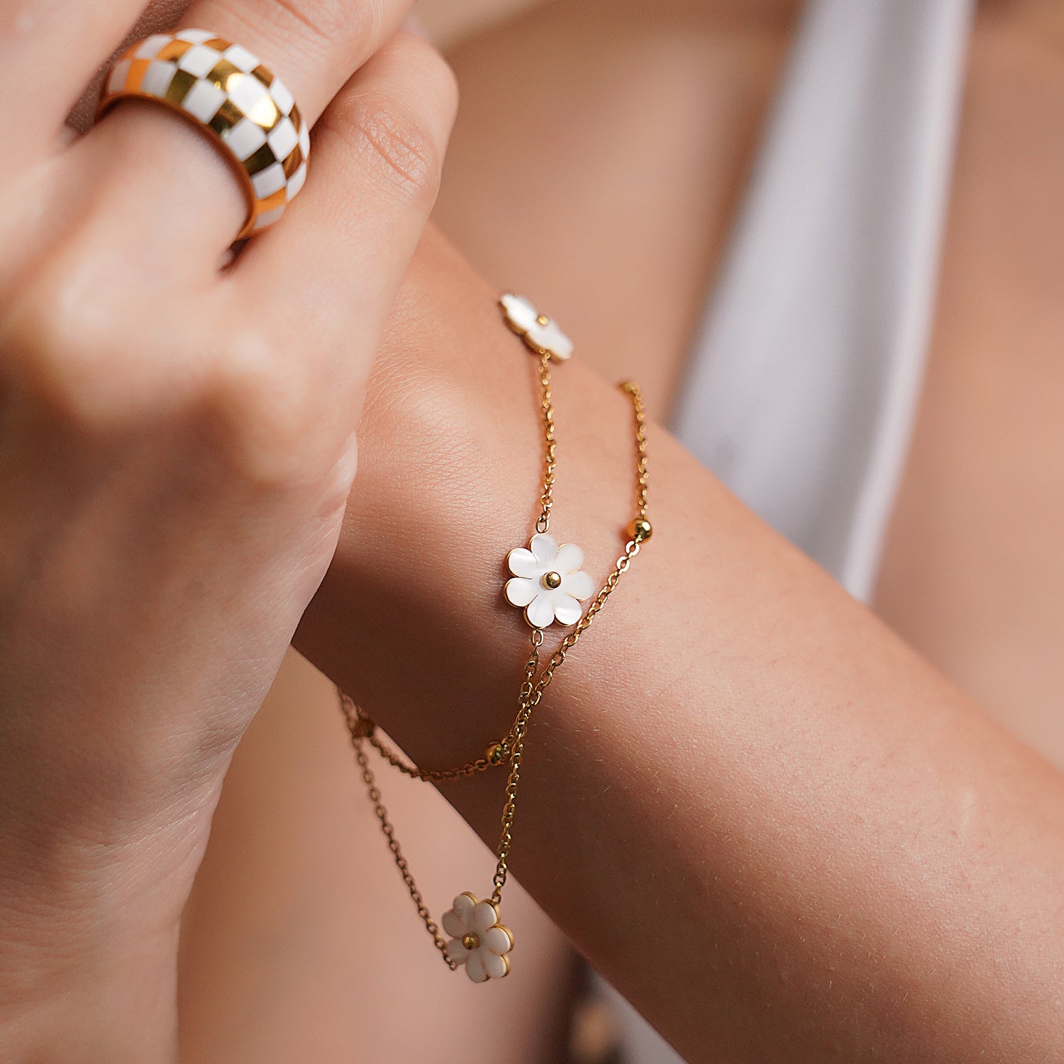 Pearl Blossom Bracelet