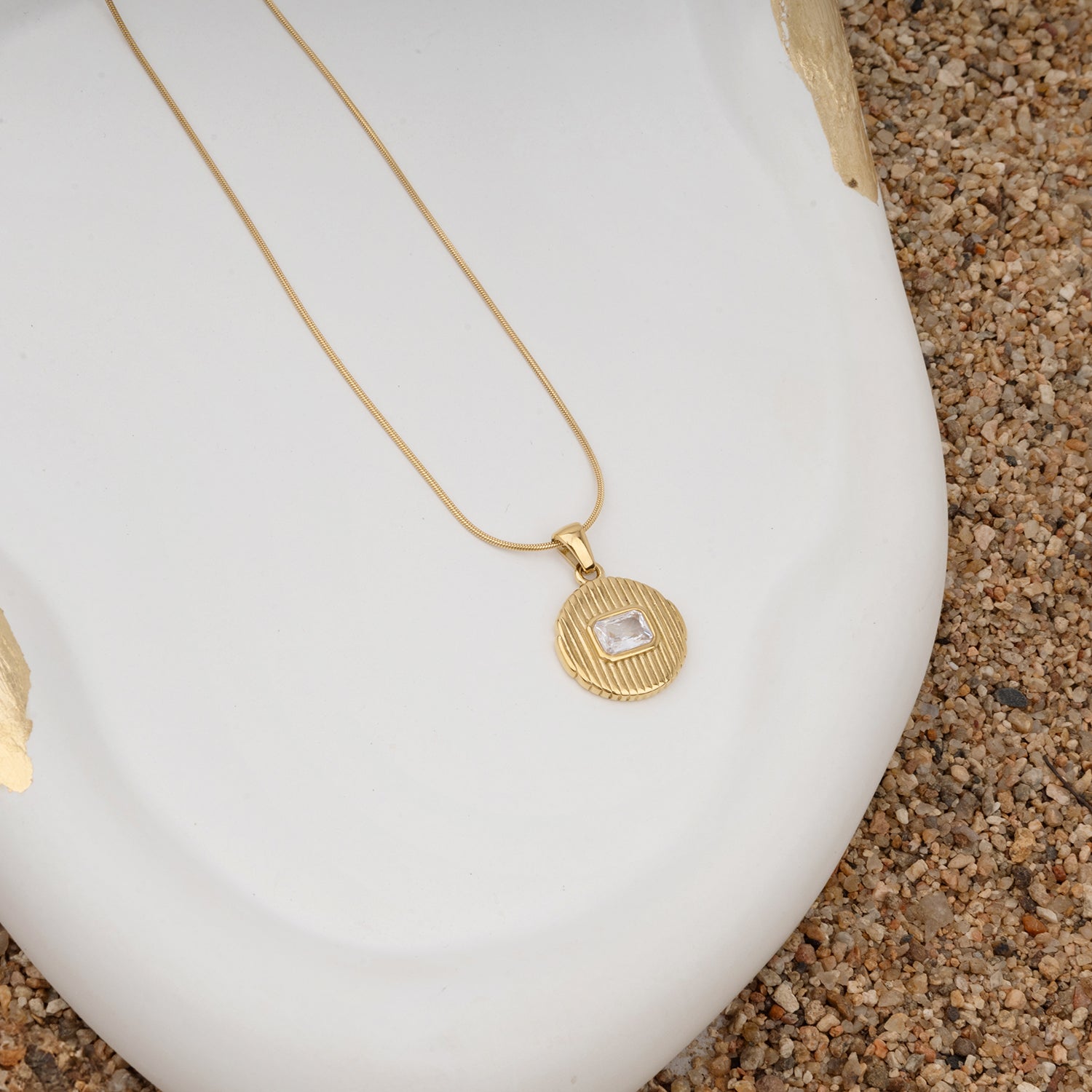 Serene Coin Necklace