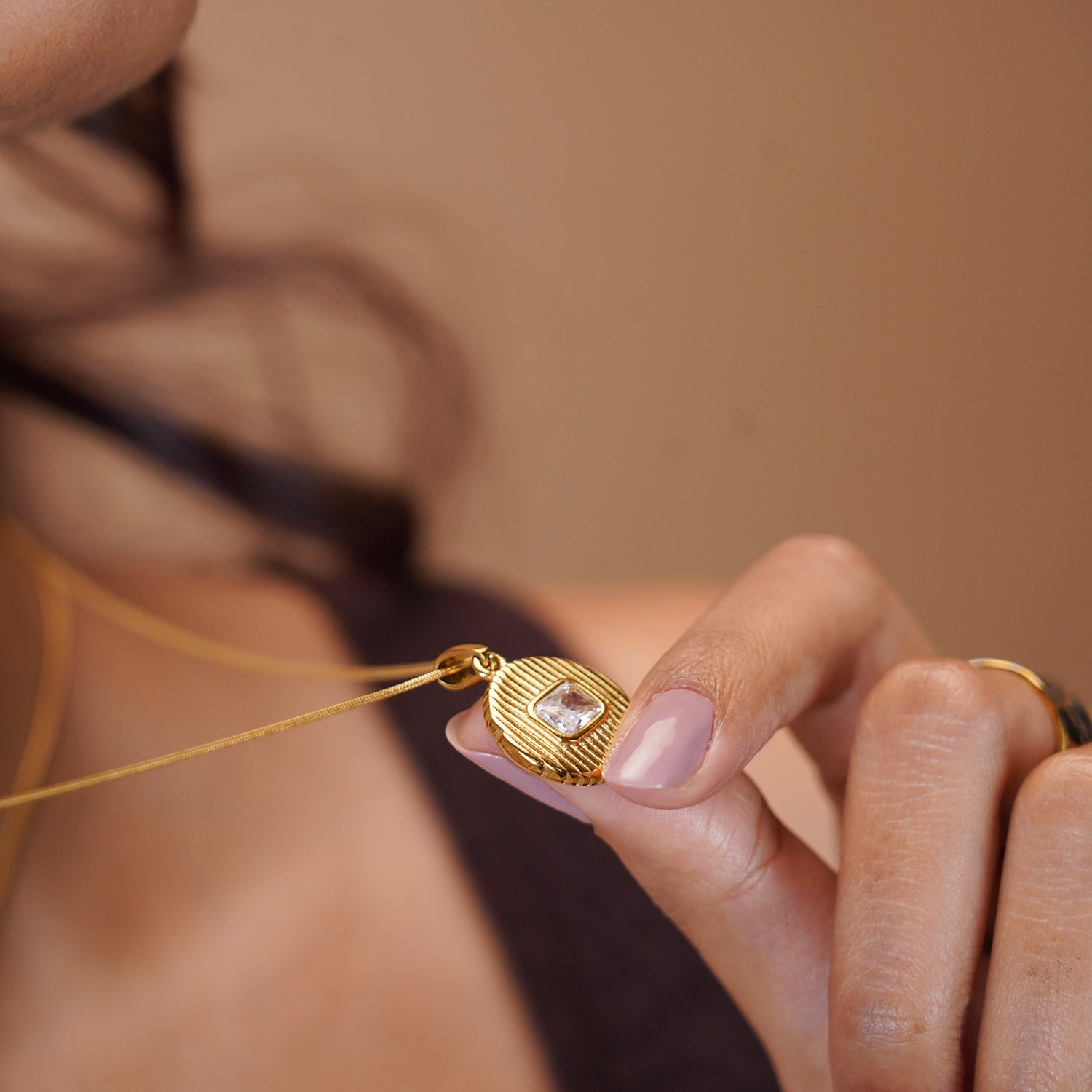 Serene Coin Necklace