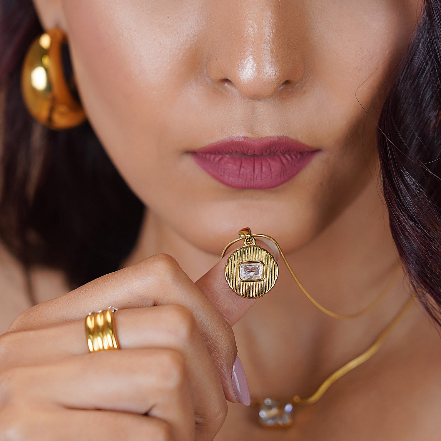 Serene Coin Necklace