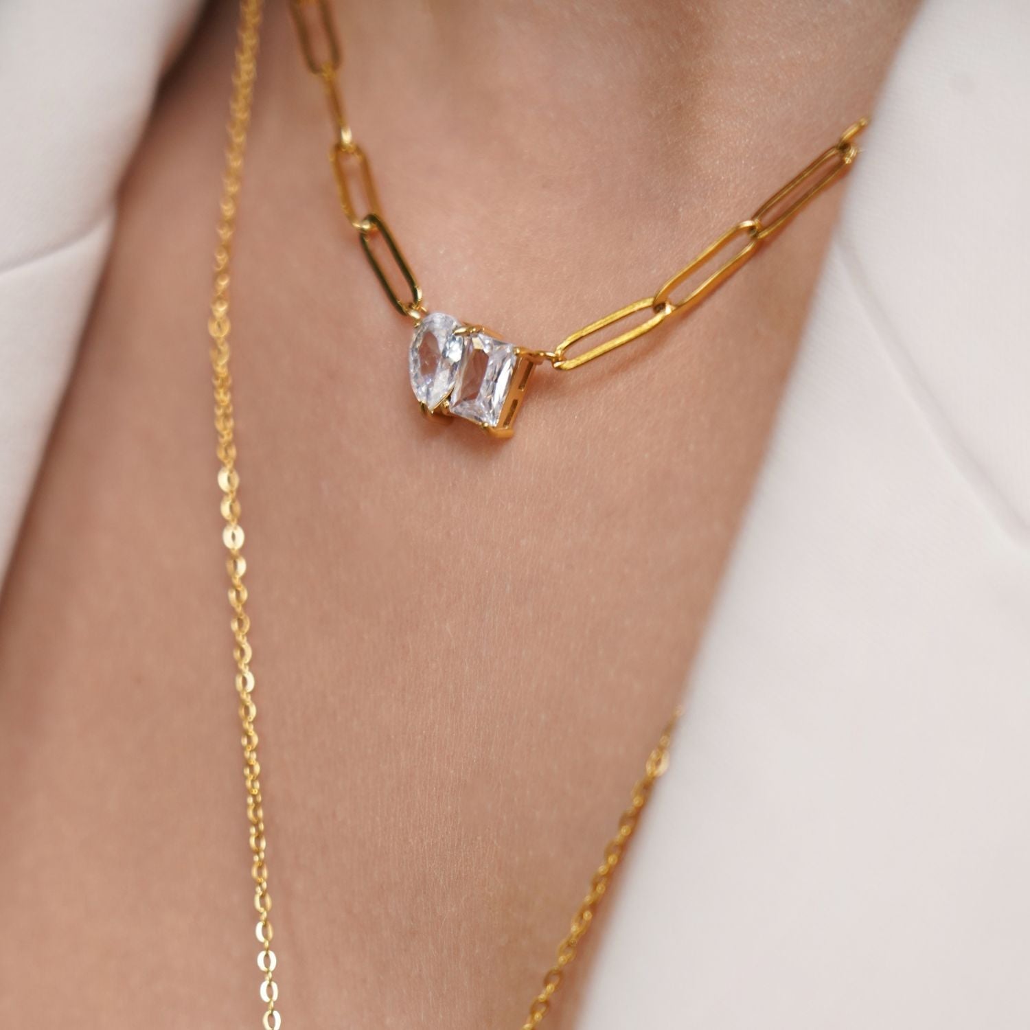 Stellar Drop Necklace