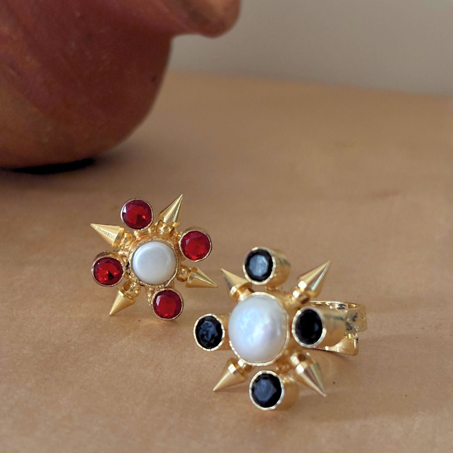 Nakshatra Carnelian Ring