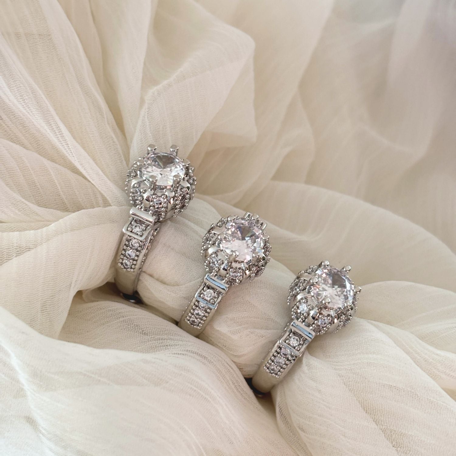 Ornate Cluster Ring