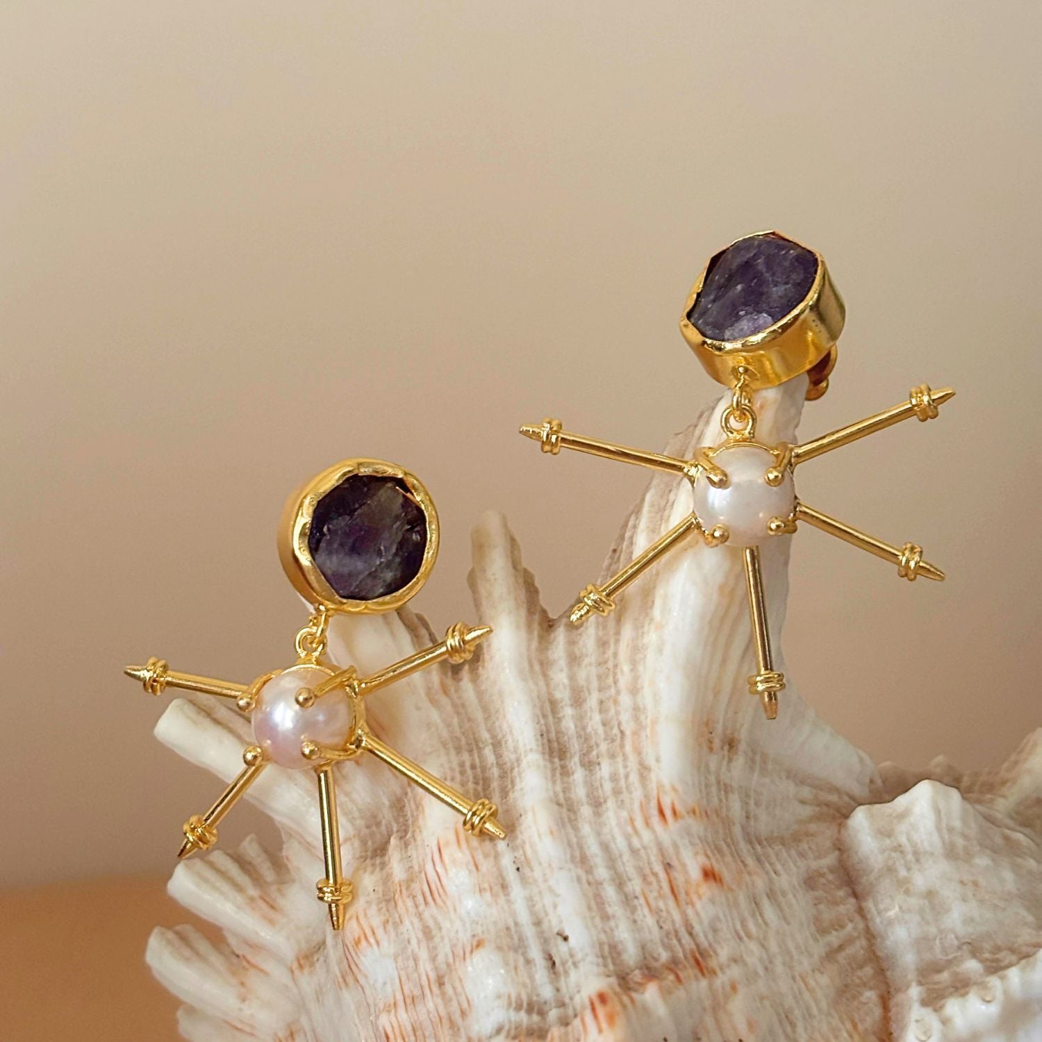 Tara Drops (Purple Amethyst)