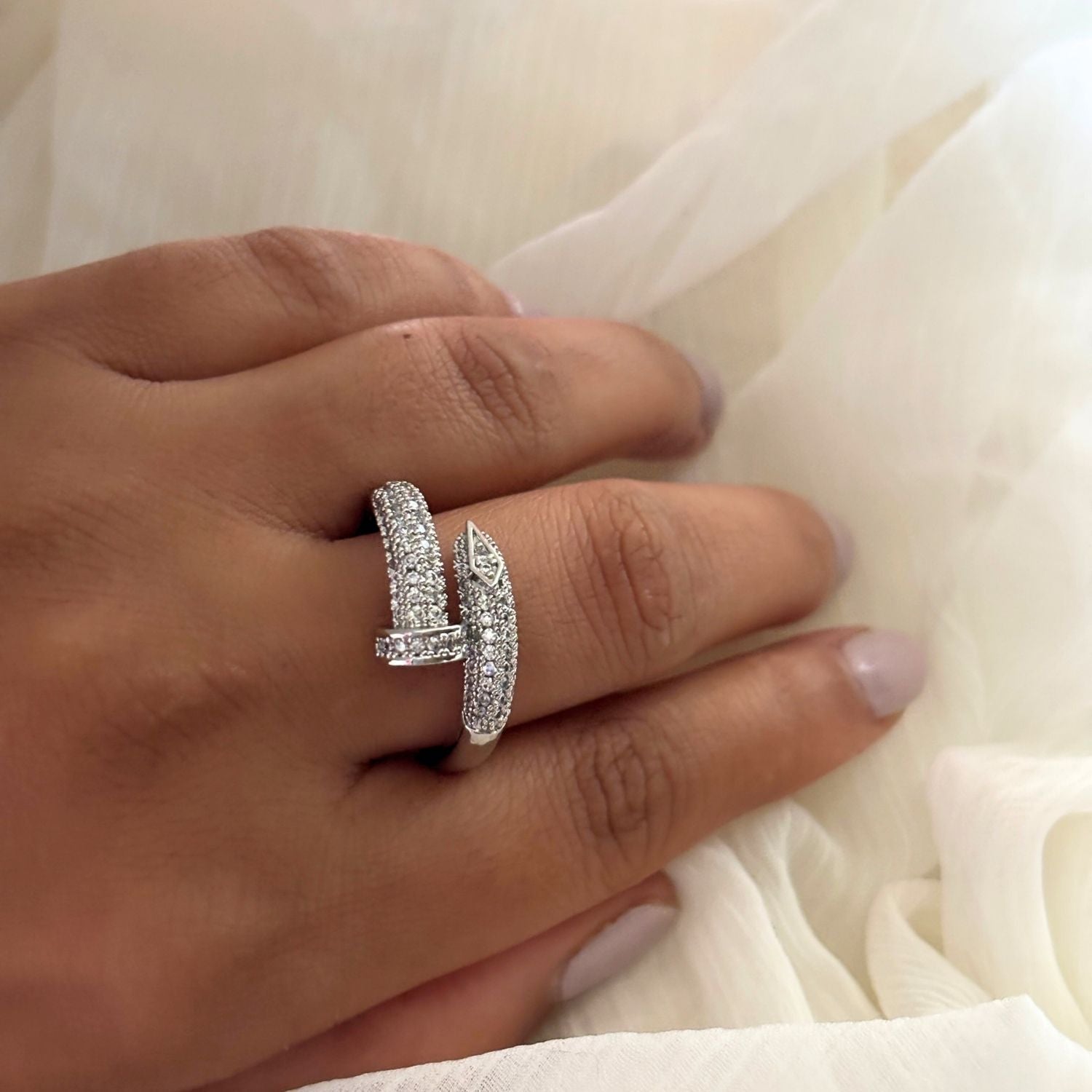 Twisted Horseshoe Bangle